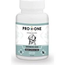 Nacario One Brewers Dog-Köpek Için Mayalı Sarımsaklı Tablet
