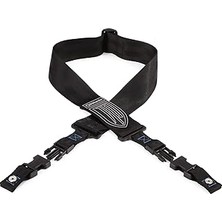 Nacario Dimarzio DD2200JPBKBL John Petrucci Nylon Cliplock Siyah Gitar Askısı