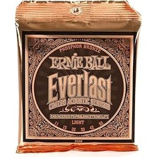 Nacario Ernie Ball Everlast Hafif Kaplamalı Fosfor Bronz Akustik Gitar Telleri, Ölçü 11-52