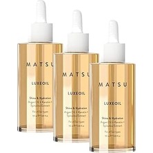 Nacario Matsu Professional Matsu Luxeoil Argan Oil, 50 ml (3 Paketi)