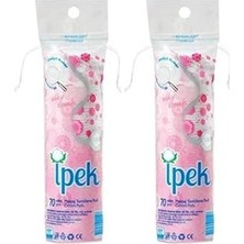 Nacario Ipek Makyaj Temizleme Pedi 70'li x 2 Adet