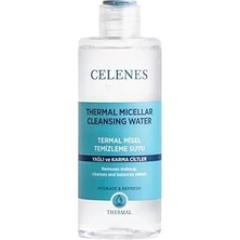 Nacario Celenes By Sweden Thermal Misel Temizleme Suyu Yağlı Karma Ciltler, 400 ml