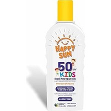 Nacario Happy Sun Kıds Spf 50 Güneş Sütü 200 ml
