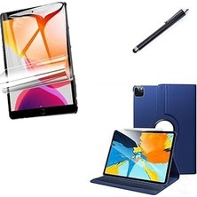 Nacario Ipad 11 1. 2. 3. 4. Nesil Kılıf Dönen Tablet Kilifi Ekran Koruyucu+Kalem Laciv