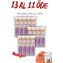 Nacario 13 Al 11 Öde 100'LÜ Lux Disk Makyaj Pamuğu Rosie
