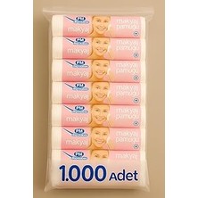 Nacario Nistabolje 1000 Adet Makyaj Temizleme Pamuğu Makyaj Pedi Pamuk