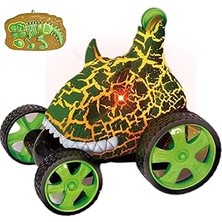Nacario Uzaktan Kumandalı Dinozor Araba 360° Hareketli, Pilli,ışıklı, Drift Atan Full Fonksiyon, Ön Tekerle