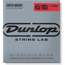 Nacario Jim Dunlop DBSBN45105 Nickel 4 Telli Bas Gitar Teli (45-105)