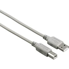 Nacario USB 2.0 A Fiş - B Fiş Gri