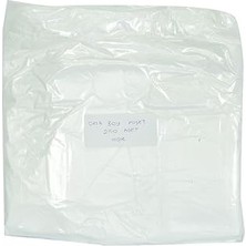 Nacario Ekonomik Orta Boy Atlet Hışır Poşet 43X25 cm Ince Beyaz 250 Adet 1 Paket