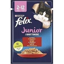 Nacario Felix Yaş Maması, Sığır Etli, Yavru Kedi, 85 G