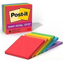 Nacario Post-It S Per Yap Notlar, 10,2 x 10,2 Cm, 6 Blok, 2 x Yap Ma G C, Marrakesh Koleksiyonu, Birinc
