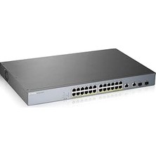 Nacario Zyxel GS1350-26HP 24 Port 10/100/1000 24XPOE 375W +2sfp Yonetilebilir Switch