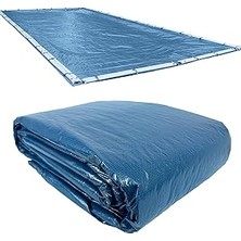 Nacario Pool Mate 352545RPM Ağır Hizmet Kış Havuz Örtüsü, Zemin Içi Yüzme Havuzları Için, 7,6 x 13,7 M
