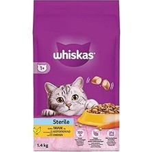 Nacario Whiskas Tavuklu Kısırlaştırılmış 1.4 kg