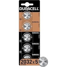Nacario Özel CR2032 Lityum Düğme Pil 3V, (CR2032) 5 Adet