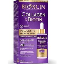 Nacario Bioxcin Collagen & Biotin Saç Serumu 100 ml – Saç Dökülmesine Karşı, Hacimlendirici, Hidrolize Kola