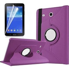 Nacario Constrain Galaxy Tab 3 Lite 7.0 T110 Zore Dönebilen Standlı Kılıf, Mor