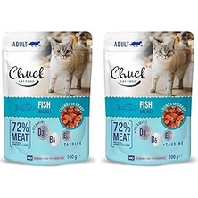 Nacario Chuck Pouches, Yetişkin, Balıklı 100 gr x 24 Adet (2 Paketi)