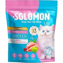 Nacario Kitten Yavru Tavuklu Süper 1,5 kg - Hipoalerjenik - Düşük Tahıllı - Yüksek Hayv