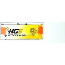 Nacario Hgs Etiket Kabı 11X5 cm
