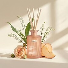 Nacario Mad Wellbeing Loving 190 Ml, Rattan Çubuklu Ortam Kokusu – Gül, Şeftali Amber ile Romantik Sı