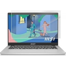 Nacario Engo Msi 14 C11M 14 Inç Mat Ekran Koruyucu Şeffaf 16:9 Yansıma & Parlama Önleyici