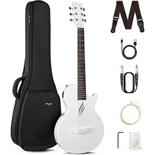 Nacario Enya Nova Go Sp1 Wh Beyaz Renk Elektro Akustik Gitar