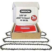 Nacario Oregon T44X3 Testere Zinciri, 3'lü Paket, Gri