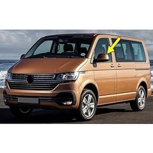 Nacario Sol Dış Dikiz Aynası Üst Kapak 7E1857527L Vw Caravelle T6.5 2020-2022