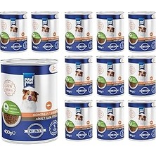 Nacario Pawpaw Yetişkin Somonlu Jöleli Konserve Mama 400 gr x 12 Adet
