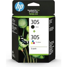 Nacario 305 2 Pack Ikili Siyah/üç Renkli Mürekkep Kartuş (6ZD17AE)