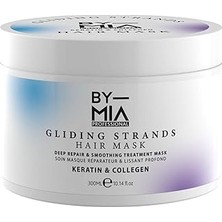 Nacario By Mia Kolajen Keratin Saç Maskesi, 300 Ml, Krem, Derin Onarım Pürüzsüzleştirme, Kuru Hasa