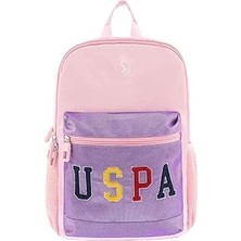 Nacario U.s. Polo. Assn. Kız Çocuk Okul Çantası PLCAN24270 Pudra Std