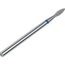 Nacario Staleks Expert Elmas Tırnak Matkap Ucu (Alev, Mavi, 2,1 mm Kafa / 8 mm Wp) – Orta Boy 100 Tanec