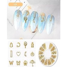 Nacario Metal Nail Tırnak Süsü (F693-02) 2363