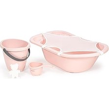 Nacario Babyjem 439 Banyo Seti 5 Parça Pembe