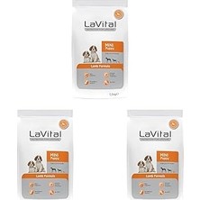 Nacario Lavital Kuzulu Mini Irk Yavru 1,5kg (3 Paketi)