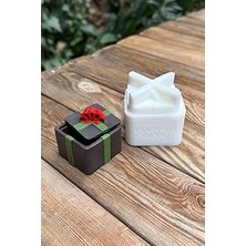 Nacario Küp Paket Kapaklı Silikon Kap Kalıbı
