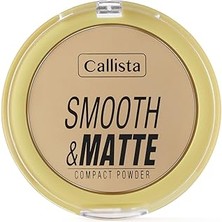 Nacario Callista Smooth Matte Compact Powder Mat Görünümlü Pudra 10 Beige