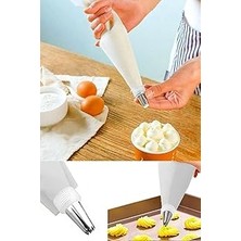 Nacario Chermik 10 Parça Krema Torbalı Pasta Malzeme Seti Pratik Pasta Yapımı Için Gereçler
