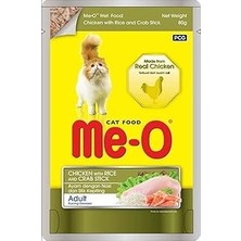 Nacario Me-O Tavuk ile Pirinç Yengeçli, 80 gr