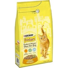 Nacario Friskies Yetişkin Kediler Için Kümes Hayvanlı 1,5 Kilogram