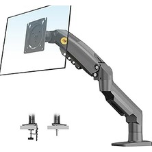Nacario North Bayou Nb F80 17-32" Lcd/led Monitor Mount Ergonomic Gas Spring Desk Mount 2-9 kg