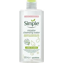 Nacario Simple Micellar Makyaj Temizleme Suyu 200ML