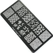 Nacario Nail Stamping Baskı Plakası FVL04