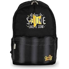 Nacario Cambridge CLUBCPO4087 Unisex Çocuk Sırt Çantası, Siyah, Standart