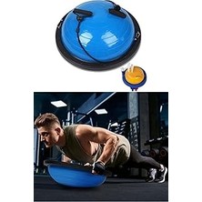 Nacario Chermik Bosu Pilates Denge Topu Pilates Denge Aleti Balance Ball, CHRMK13580