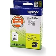 Nacario Brother LC535XLY Kartuş, Sarı