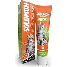 Nacario Solomon Multi Paste 100 gr Kediler Için Sistemi Destekleyici Tüy Yumağı Oluşumunu Engell
